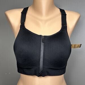 Victoria’s Secret Sports Bra Pink Active Seamless Air Size Large New Black